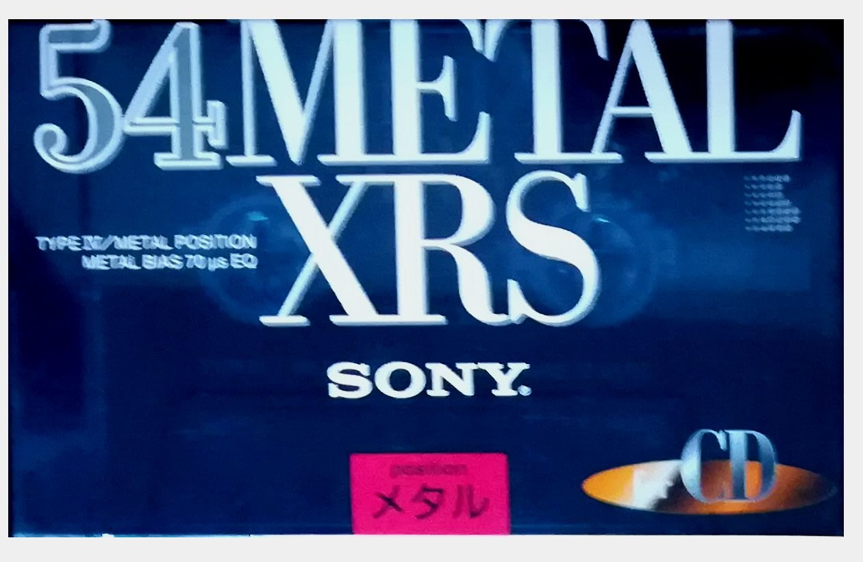 Amazon | SONY メタルテープ 54 METAL XRS TYPEIV 54分 カセットテープ